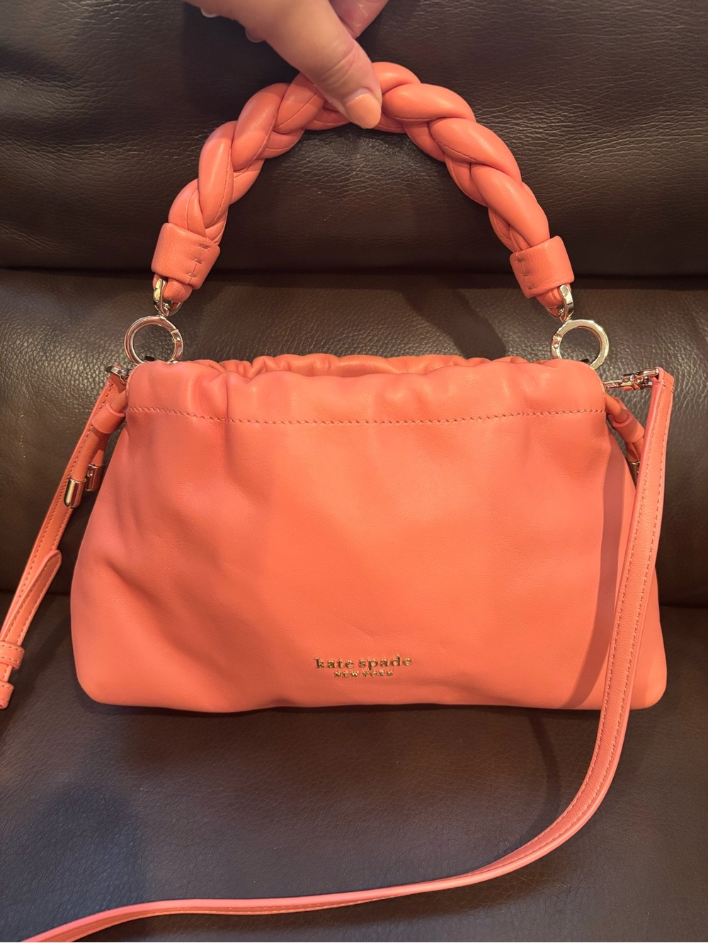kate spade Coral Shoulder Bag with Crossbody Strap